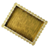 Max Fondant Cake Stand Fruit Plate Wedding Tool Display Tray for Party Gold S