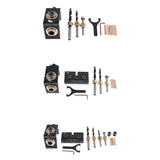 Max 3-in-1 Woodworking Drilling Locator Tool Kit Round Log Plug Puncher Tools A