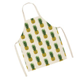 Max Kitchen Sleeveless Pineapple Apron Cooking Dress Multiple 68x49cm