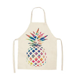 Max Pineapple Apron Unisex Kitchen Bib Apron Cooking Baking Gardening 49X40cm