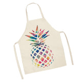 Max Pineapple Apron Unisex Kitchen Bib Apron Cooking Baking Gardening 49X40cm