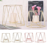 Max Nordic Iron Candelabra Candle Holder Wedding Event Centerpiece S Golden