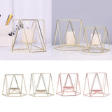 Max Nordic Iron Candelabra Candle Holder Wedding Event Centerpiece S Golden