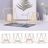 Max Nordic Iron Candelabra Candle Holder Wedding Event Centerpiece S Golden