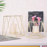 Max Nordic Iron Candelabra Candle Holder Wedding Event Centerpiece L Golden