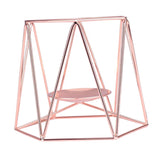 Max Nordic Iron Candelabra Candle Holder Wedding Event Centerpiece S Rose Gold