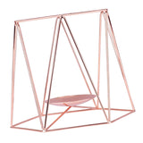 Max Nordic Iron Candelabra Candle Holder Wedding Event Centerpiece L Rose Gold