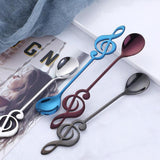 Max Stainless Steel Coffee Spoon Cocktail Stirring Spoons Multicolor PinkGold