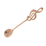 Max Stainless Steel Coffee Spoon Cocktail Stirring Spoons Multicolor PinkGold