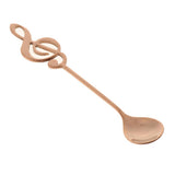 Max Stainless Steel Coffee Spoon Cocktail Stirring Spoons Multicolor PinkGold