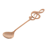Max Stainless Steel Coffee Spoon Cocktail Stirring Spoons Multicolor PinkGold