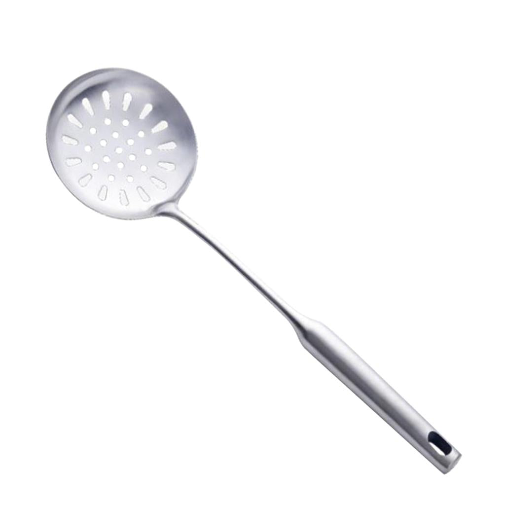 Max Stainless Steel Kitchen Cooking Utensils Spoon Ladle Skimme Colander  D