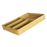 Max Drawer Organizer Storage Box Dividers 4 Compartment Tray Holder yellow