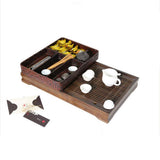 Max Drawer Organizer Storage Box Dividers 4 Compartment Tray Holder Coffee