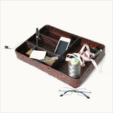 Max Drawer Organizer Storage Box Dividers 4 Compartment Tray Holder Coffee