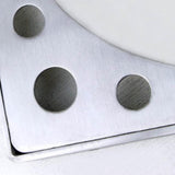 Max 2pcs DIY Shelf Support Wall Mount Angle Shelving Brackets Storage 10 inch