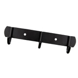 Max Stainless Steel Hooks Wall Mounted Coat Rack Organizer Hook Rail 3 Hooks