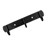 Max Stainless Steel Hooks Wall Mounted Coat Rack Organizer Hook Rail 3 Hooks