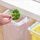 Max Trash Bag Holder Hanging Kitchen Cupboard Door Stand Garbage Rack Green