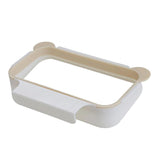 Max Trash Bag Holder Hanging Kitchen Cupboard Door Stand Garbage Rack Orange