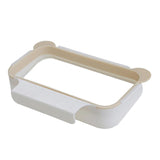 Max Trash Bag Holder Hanging Kitchen Cupboard Door Stand Garbage Rack Orange