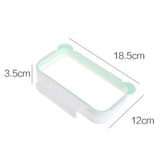 Max Trash Bag Holder Hanging Kitchen Cupboard Door Stand Garbage Rack Orange