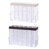 Max Multi-function Spice Jars Rack Condiment Pot Container Organizer White Lid