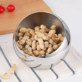Max Stainless Steel Serving Bowl Fruit Salad Snacks Sugar Plate Ice Bucket B