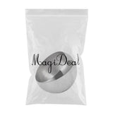 Max Stainless Steel Serving Bowl Fruit Salad Snacks Sugar Plate Ice Bucket C