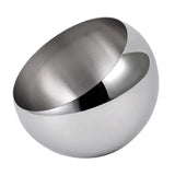 Max Stainless Steel Serving Bowl Fruit Salad Snacks Sugar Plate Ice Bucket C
