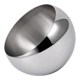 Max Stainless Steel Serving Bowl Fruit Salad Snacks Sugar Plate Ice Bucket C