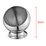 Max Stainless Steel Serving Bowl Fruit Salad Snacks Sugar Plate Ice Bucket D
