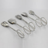 Max Stainless Steel Cooking Tong Fruit Salad Barbecue BBQ Grill Clip Tongs B
