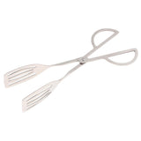 Max Stainless Steel Cooking Tong Fruit Salad Barbecue BBQ Grill Clip Tongs B