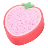 Max Cartoon Fruit Children Bath Cleaning Sponge Dishwashing Sponge Strawberry