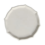 Max Colorful Wood Dried Fruit Plate Snacks Dessert Serving Tray Creamy White