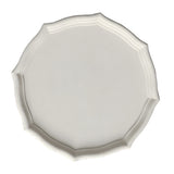 Max Colorful Wood Dried Fruit Plate Snacks Dessert Serving Tray Creamy White