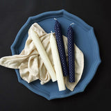 Max Colorful Wood Dried Fruit Plate Snacks Dessert Serving Tray Blue