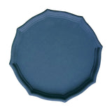 Max Colorful Wood Dried Fruit Plate Snacks Dessert Serving Tray Blue