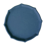 Max Colorful Wood Dried Fruit Plate Snacks Dessert Serving Tray Blue
