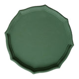 Max Colorful Wood Dried Fruit Plate Snacks Dessert Serving Tray Dark Green