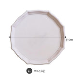Max Colorful Wood Dried Fruit Plate Snacks Dessert Serving Tray Light PInk