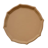 Max Colorful Wood Dried Fruit Plate Snacks Dessert Serving Tray Brown