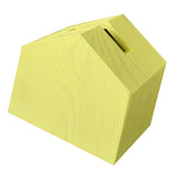 Max Wooden Tissue Box Cover Home Car Office Paper Napkin Holder Box Yellow