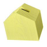 Max Wooden Tissue Box Cover Home Car Office Paper Napkin Holder Box Yellow