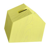 Max Wooden Tissue Box Cover Home Car Office Paper Napkin Holder Box Yellow