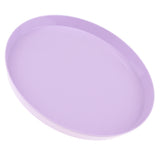 Max Vibrant Color Fruit Cake Plate Snacks Decorative Serving Tray  Purple