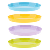 Max Vibrant Color Fruit Cake Plate Snacks Decorative Serving Tray  Purple