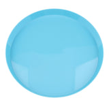 Max Vibrant Color Fruit Cake Plate Snacks Decorative Serving Tray  Blue