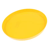 Max Vibrant Color Fruit Cake Plate Snacks Decorative Serving Tray  Yellow